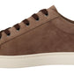 Dolce & Gabbana Elegant Brown Leather Sneakers for Men