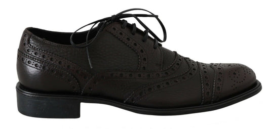 Dolce & Gabbana Elegant Wingtip Derby Dress Shoes