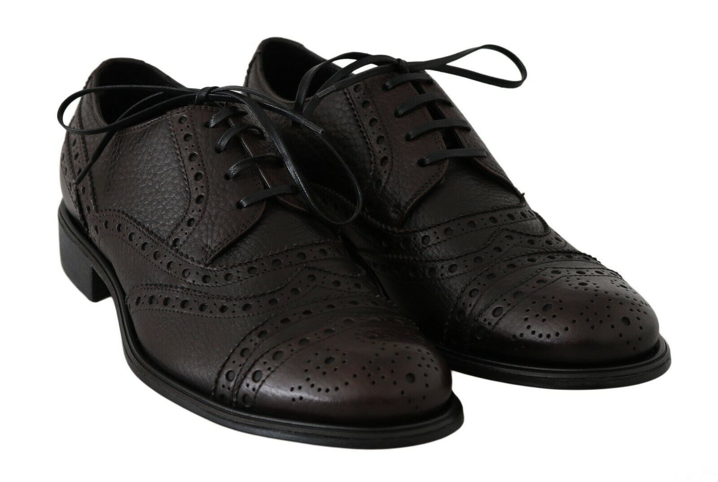 Dolce & Gabbana Elegant Wingtip Derby Dress Shoes