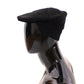 Dolce & Gabbana Sleek Black Newsboy Cap