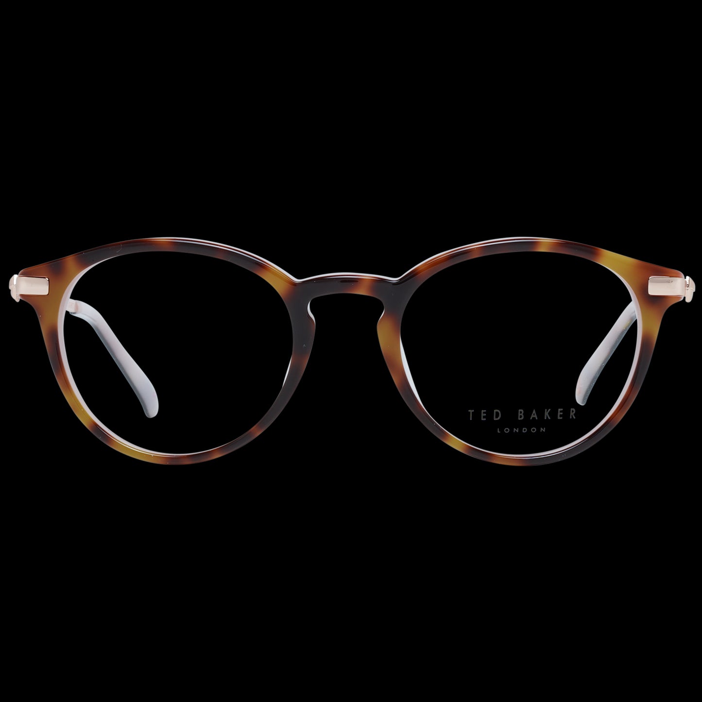 Chic Brown Round Full-Rim Fashion Frames - SEHABRANDS