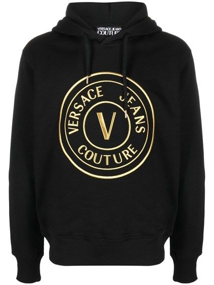 Chic Black Hooded Sweatshirt - SEHABRANDS