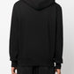 Chic Black Hooded Sweatshirt - SEHABRANDS