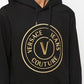 Chic Black Hooded Sweatshirt - SEHABRANDS