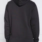 Elegant Dark Blue Cotton Hooded Sweatshirt - SEHABRANDS