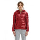 Red Nylon Women Jacket - SEHABRANDS