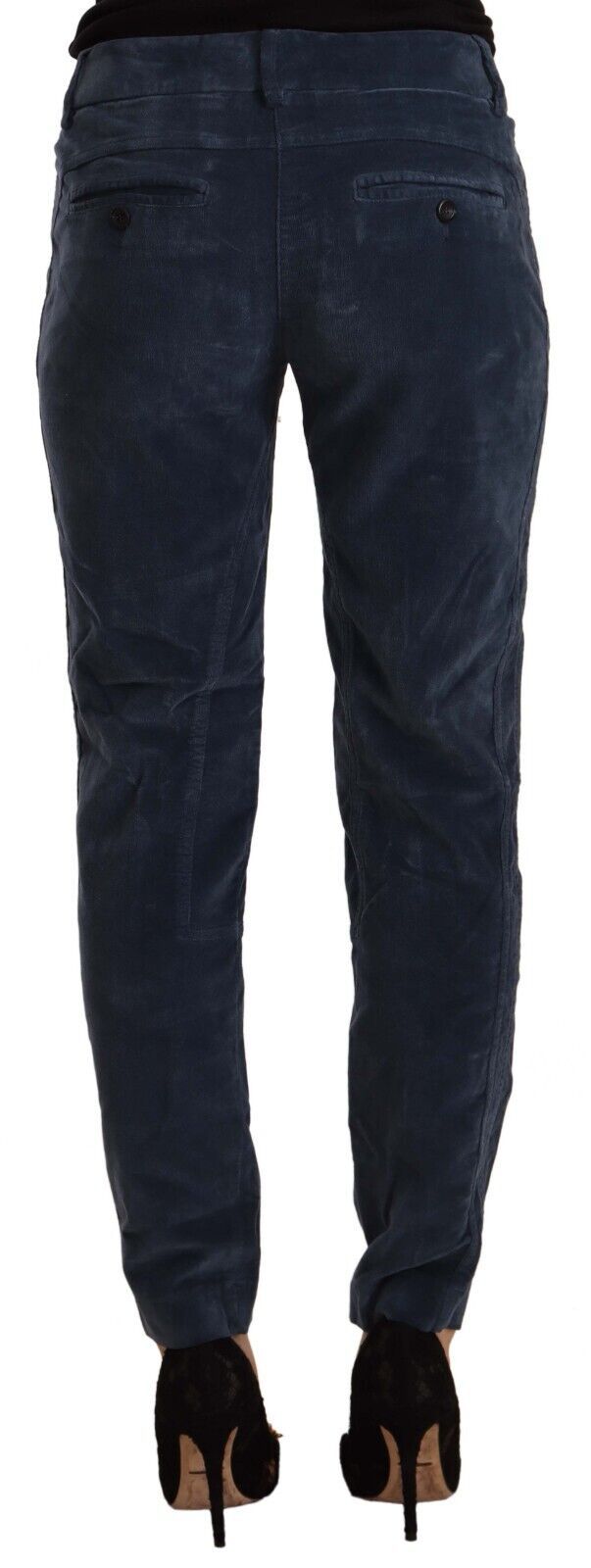 Elegant Tapered Cotton Blend Pants - SEHABRANDS