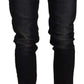 Chic Black Washed Skinny Jeans for Her - SEHABRANDS