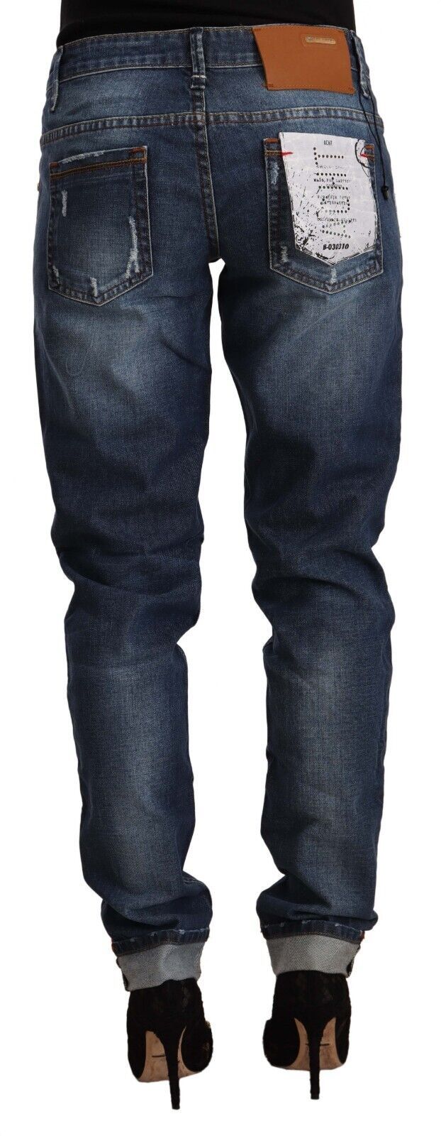 Chic Skinny Fit Cotton Blend Denim - SEHABRANDS