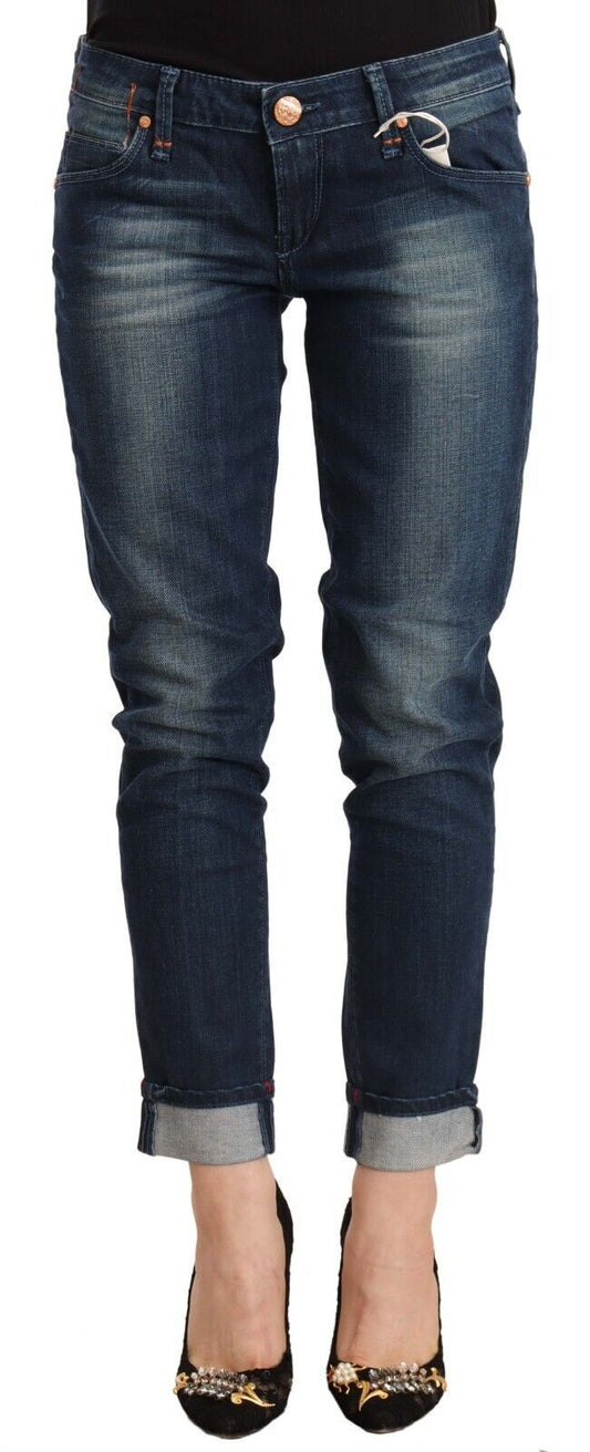 Sophisticated Skinny Blue Jeans - SEHABRANDS