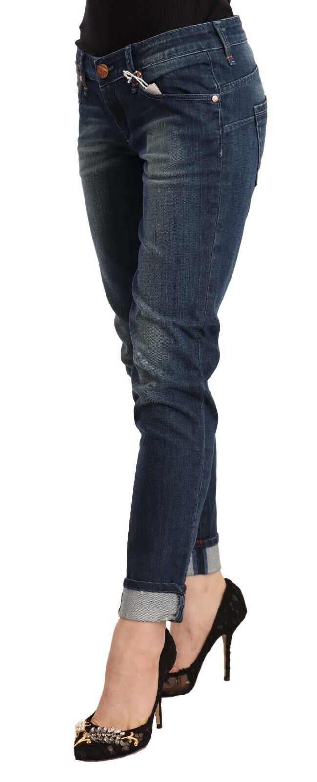 Sophisticated Skinny Blue Jeans - SEHABRANDS