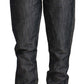 Chic Mid-Waist Straight-Cut Acht Jeans - SEHABRANDS