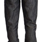 Chic Mid-Waist Straight-Cut Acht Jeans - SEHABRANDS