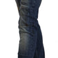 Chic Blue Washed Skinny Denim Serenade - SEHABRANDS