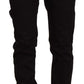 Chic Black Low Waist Skinny Jeans - SEHABRANDS