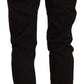 Chic Black Low Waist Skinny Jeans - SEHABRANDS