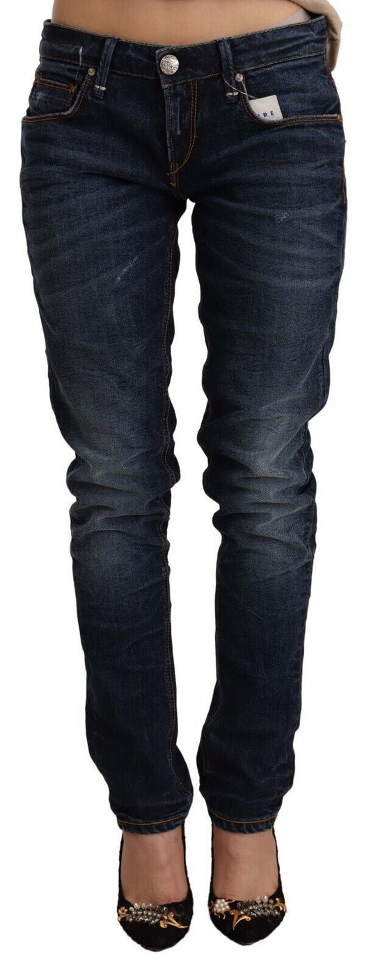 Chic Slim Fit Low Waist Skinny Denim - SEHABRANDS