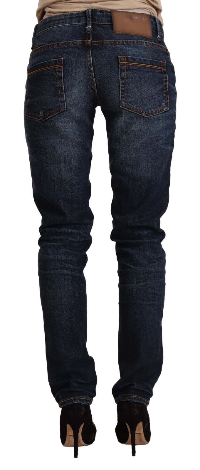 Chic Slim Fit Low Waist Skinny Denim - SEHABRANDS