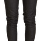 Chic Mid Waist Skinny Black Jeans - SEHABRANDS