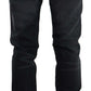 Sleek Black Washed Skinny Jeans - SEHABRANDS