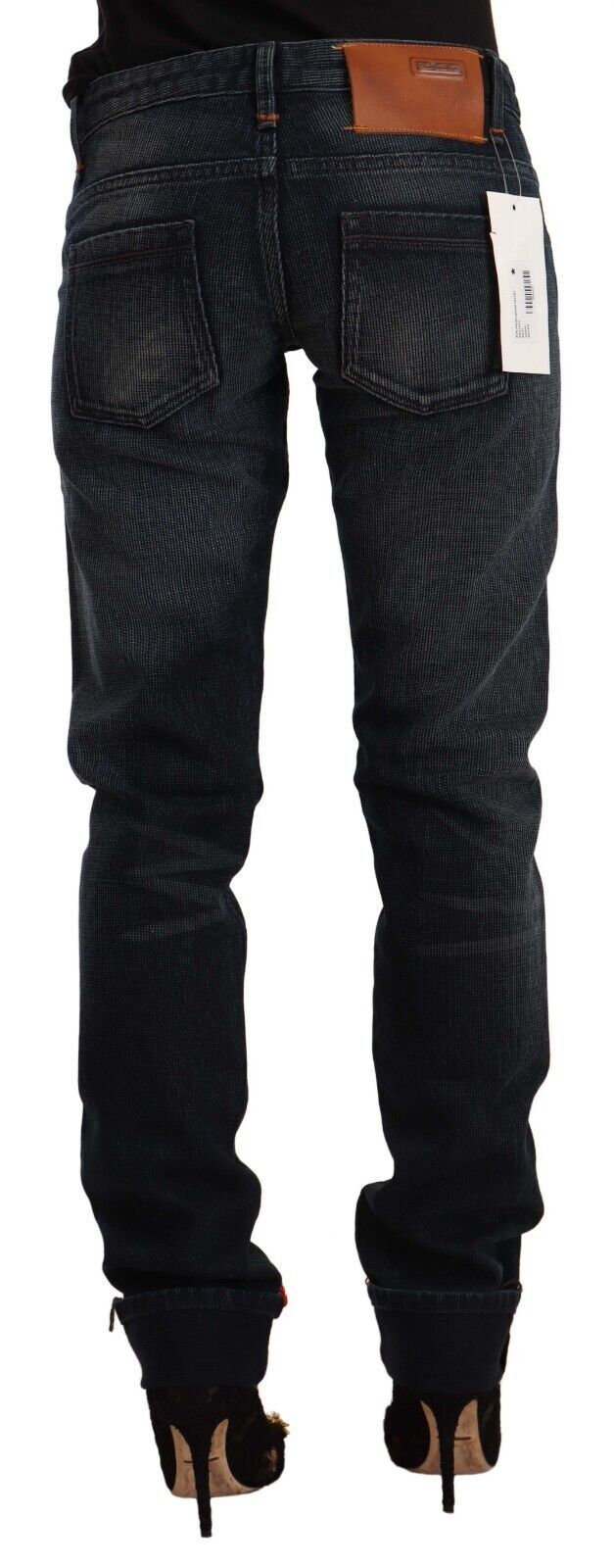 Sleek Black Washed Skinny Jeans - SEHABRANDS