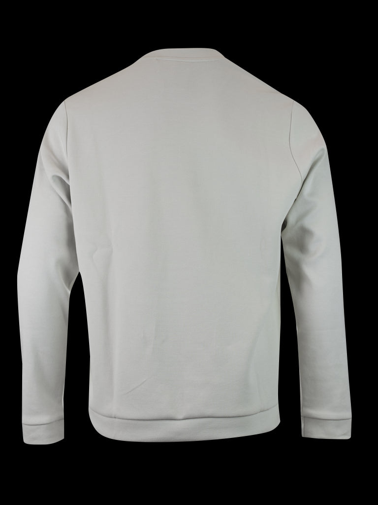 Elegant Beige Cotton Sweatshirt - SEHABRANDS