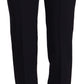 Sleek High Waist Straight Cut Pants - SEHABRANDS