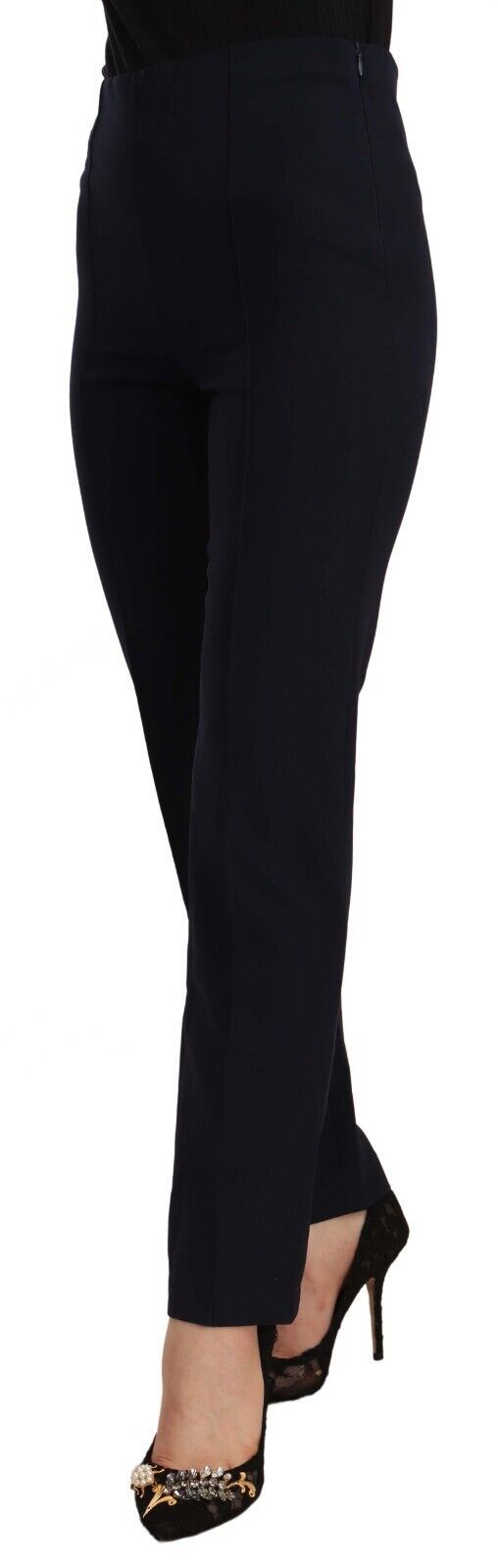 Sleek High Waist Straight Cut Pants - SEHABRANDS