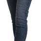 Chic Slim Fit Blue Washed Jeans - SEHABRANDS