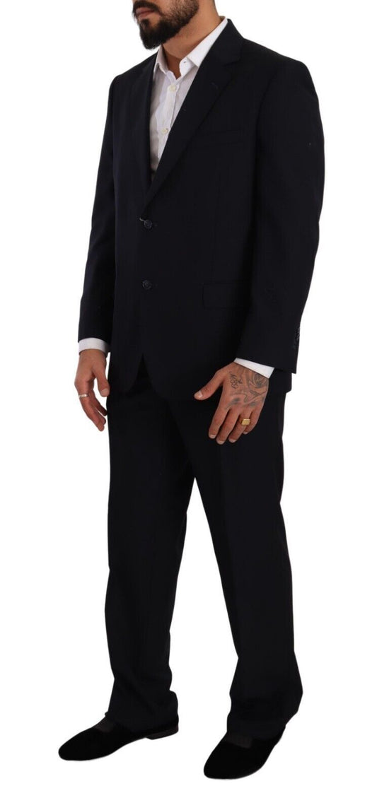 Elegant Black Two-Piece Suit Ensemble - SEHABRANDS