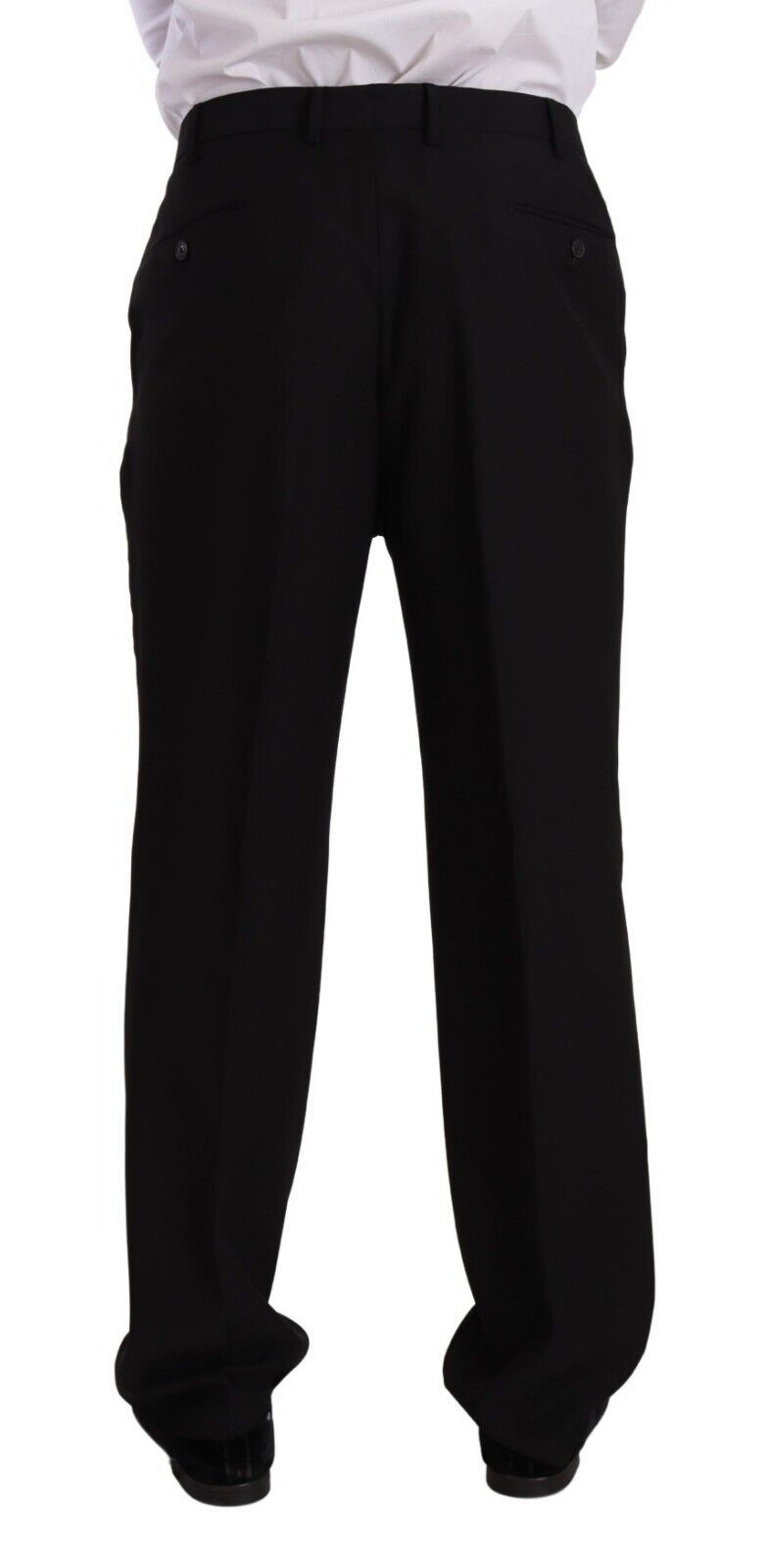 Elegant Two-Piece Black Suit Ensemble - SEHABRANDS