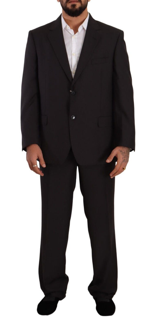 Elegant Grey Two-Piece Suit for Men - SEHABRANDS