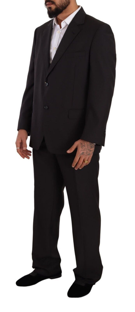 Elegant Grey Two-Piece Suit for Men - SEHABRANDS