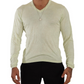 Elegant Silk V-Neck Pullover Sweater - SEHABRANDS