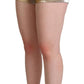 Dolce & Gabbana Elegant Metallic Gold Hot Pants