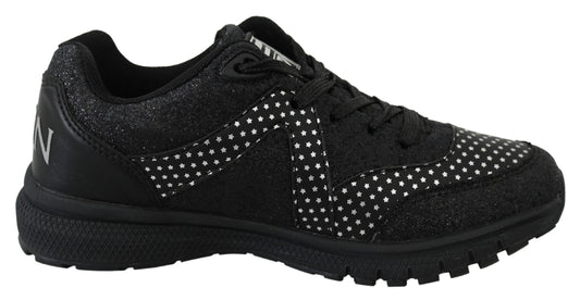 Elegant Black Runner Jasmines Sport Shoes - SEHABRANDS