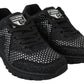 Elegant Black Runner Jasmines Sport Shoes - SEHABRANDS