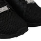 Exquisite Black Runner Gisella Sports Sneakers - SEHABRANDS