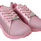 Chic Pink Blush Runner Gisella Sneakers - SEHABRANDS