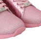 Chic Pink Blush Runner Gisella Sneakers - SEHABRANDS