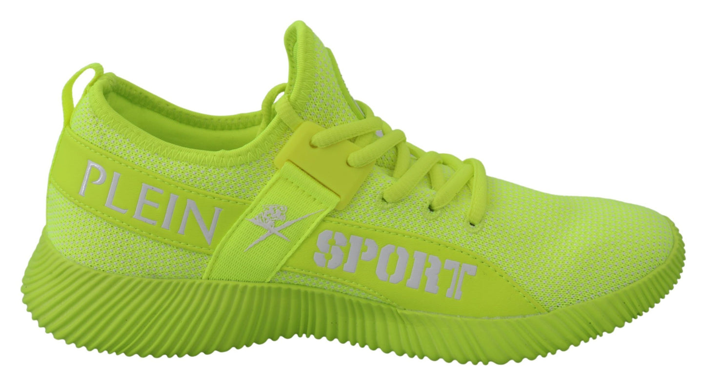 Electrify Your Step with Yellow Carter Sport Sneakers - SEHABRANDS