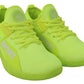 Electrify Your Step with Yellow Carter Sport Sneakers - SEHABRANDS