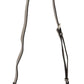 Elegant Grey Leather Crossbody Bag - SEHABRANDS