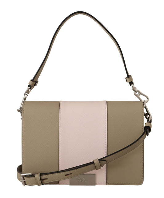 Chic Sage Shoulder Bag with Dual Straps - SEHABRANDS