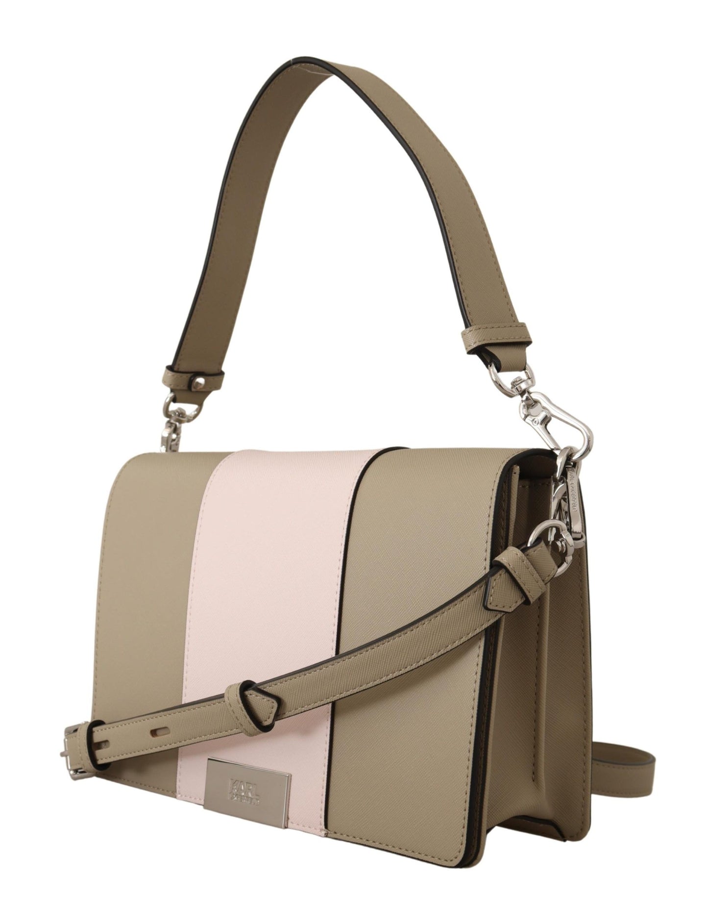 Chic Sage Shoulder Bag with Dual Straps - SEHABRANDS