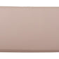 Elegant Mauve Chalk Leather Shoulder Bag - SEHABRANDS