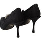 Dolce & Gabbana Elegant Black Lace Stiletto Pumps