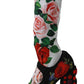 Dolce & Gabbana Floral Embellished Socks Boots