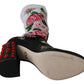 Dolce & Gabbana Floral Embellished Socks Boots