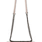 Elegant Mauve Light Pink Leather Shoulder Bag - SEHABRANDS